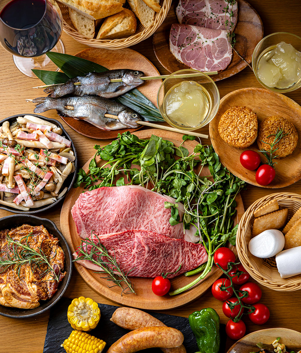 秩父別邸木叢のお食事