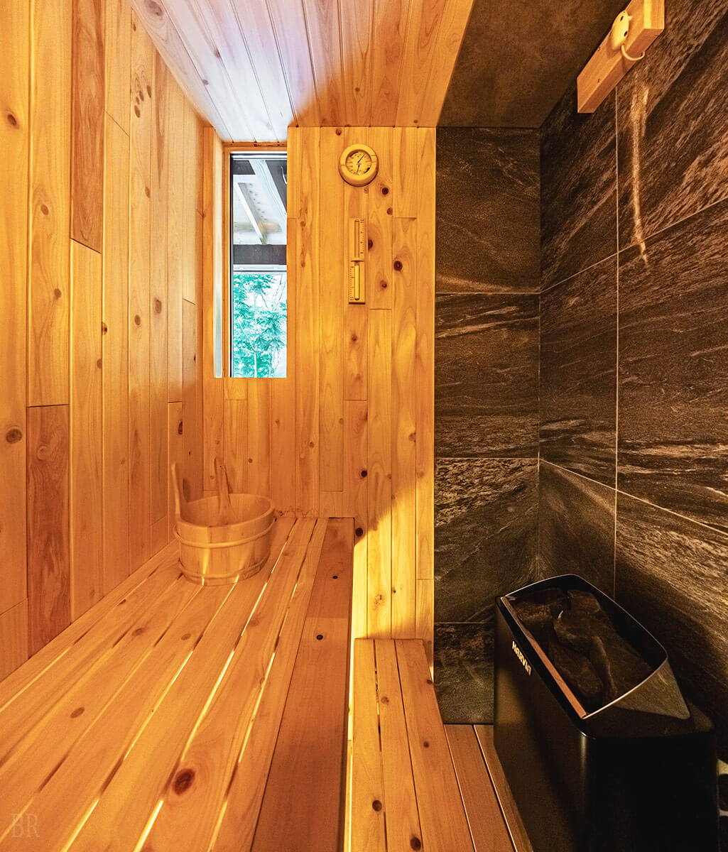 秩父別邸木叢のプライベートサウナ