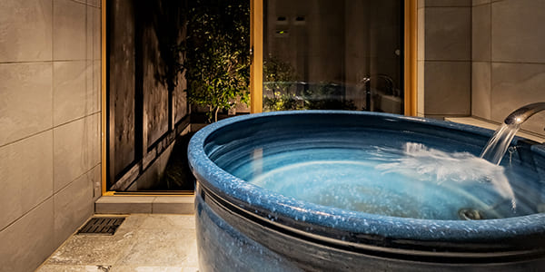 客室露天風呂