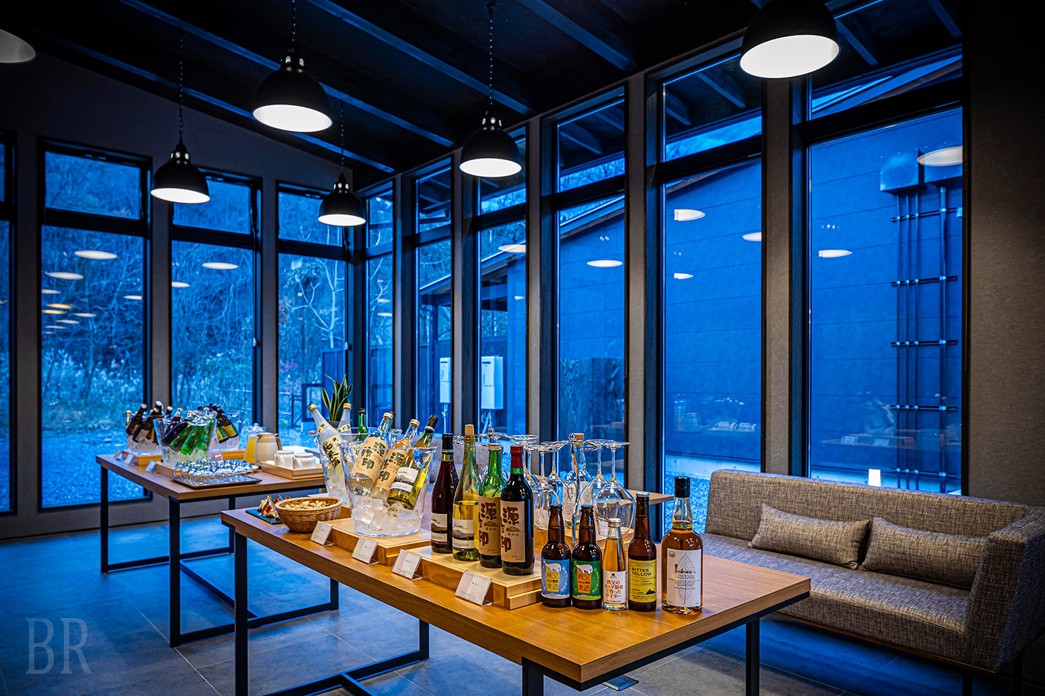 無料で秩父の飲料を堪能