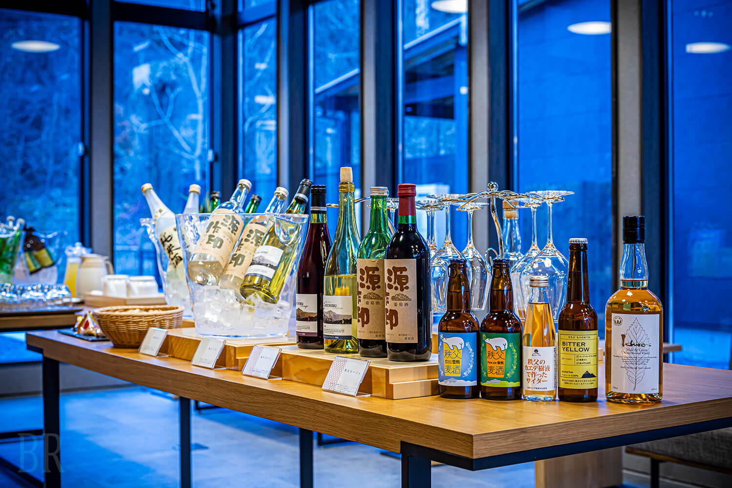 無料で秩父の飲料を堪能