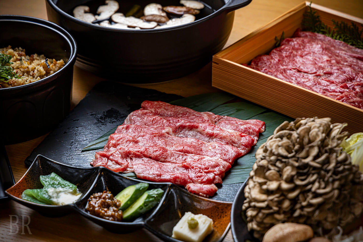 お部屋でゆっくりと味わうしゃぶしゃぶ